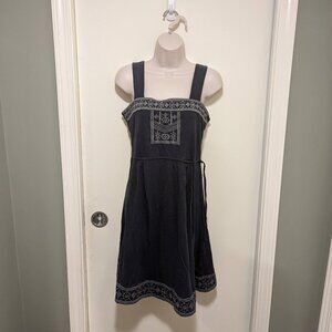 Women's Prana Dark Gray Dress Size Small Organic Cotton